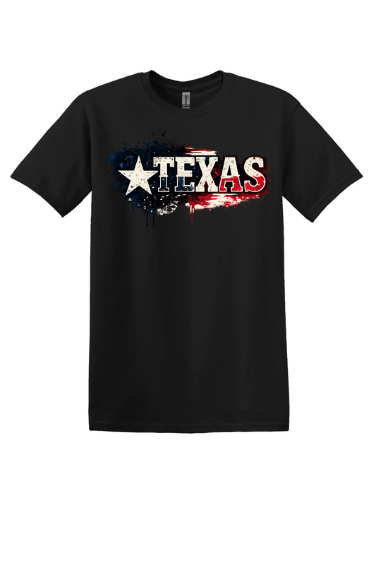 Texas Lone Star Streetwear Tee – Minimal Graphic T-Shirt